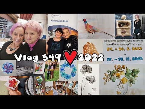 Vlog 549/22 - dozvuky výstavy, mandaly a akvarel