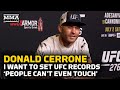 Donald Cerrone Wants To Set UFC Records ‘People Can’t Even Touch’ | UFC 276