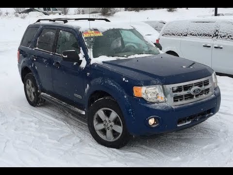 2008 Ford Escape XLT 4WD | 3.0L Duratec V6 Engine | Edmonton AB | 18GC9751A | Crosstown DCJR