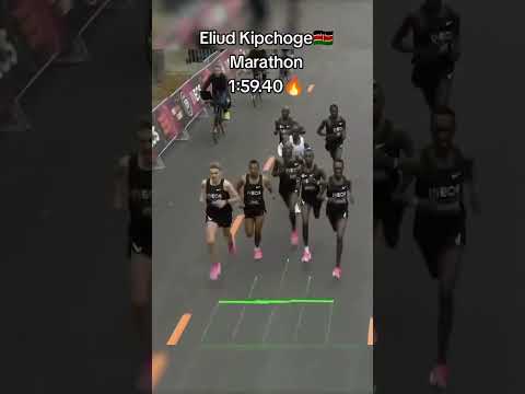 Eliud kipchoge marathon world record