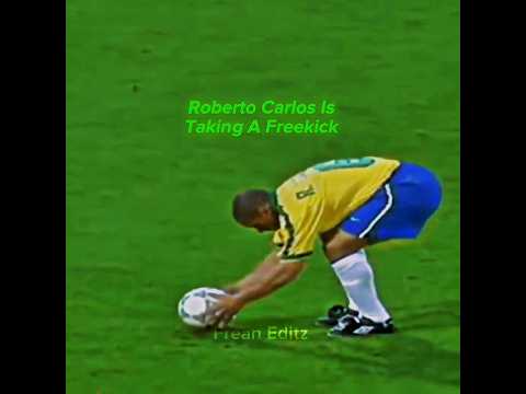 Roberto Carlos's insane freekick against france 🔥