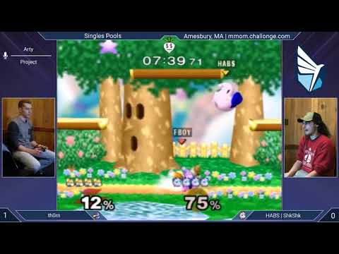 MMOM Bi-Monthly 10 SSBM - th0rn (Fox) vs. Shk Shk (Jigglypuff) - Melee Pools