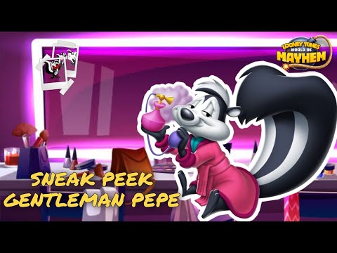 SNEAK PEEK NEW TOON GENTLEMAN PEPE | CAVALHEIRO PEPE | LOONEY TUNES WOM
