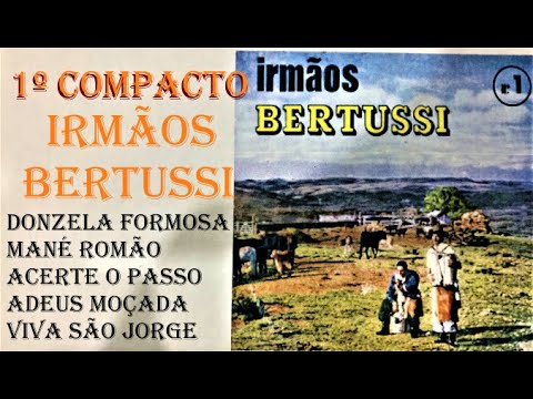 1º COMPACTO IRMÃOS BERTUSSI GRAVADO NO RIO D JANEIRO 1955