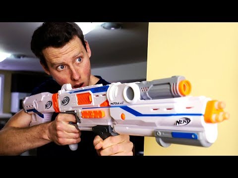 NERF WAR | FRIEND FREAK-OUT FIREFIGHT! (Aaron Vs Josh)