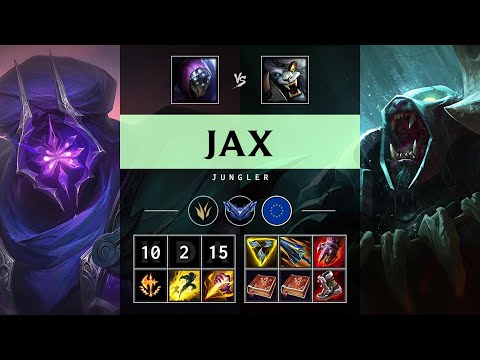 Jax Jungle vs Rengar: Unstoppable - EUW Diamond Patch 14.24