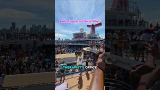 A Cruise Ship is my Therapist's Office! #travel #cruise #vacation #carnival #shorts