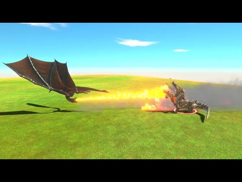 Dragon vs Hydra - Animal Revolt Battle Simulator