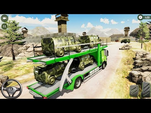US Army Transporter: Truck Simulator Driving Games 2018 - Android GamePlay HD