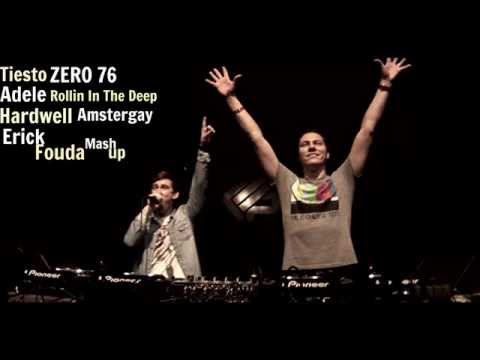 Tiesto & Adele & Hardwell - ( ZERO 76 & Rollin In The Deep & Amstergay ) [ Erick Fouda Mash up ]