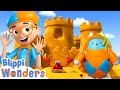 Blippi Wonders Beach Sandcastle Blippi Animated Series Cartoons For Kids