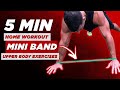 5 Minute Home Workout To Lose Weight: Mini Band Arms Exercises