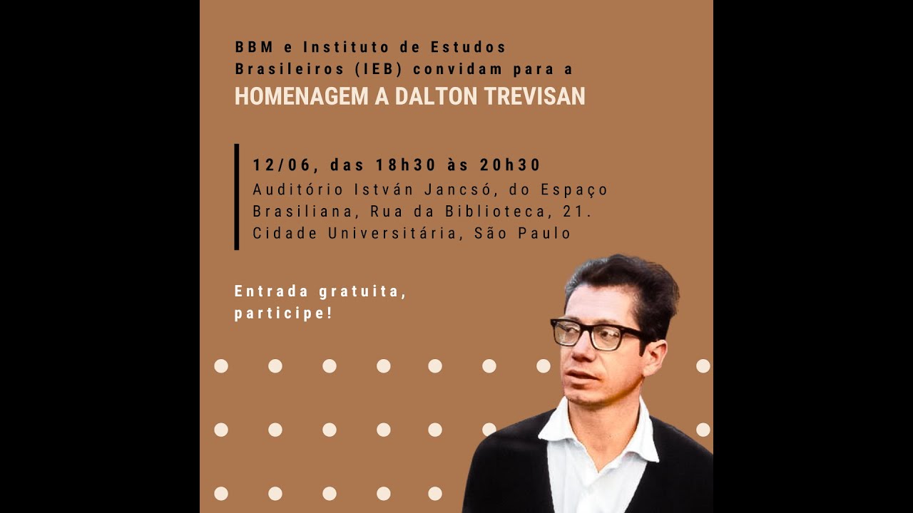 Homenagem a Dalton Trevisan: 99 anos