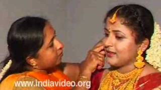 Bridal make-up in Hindu marriage