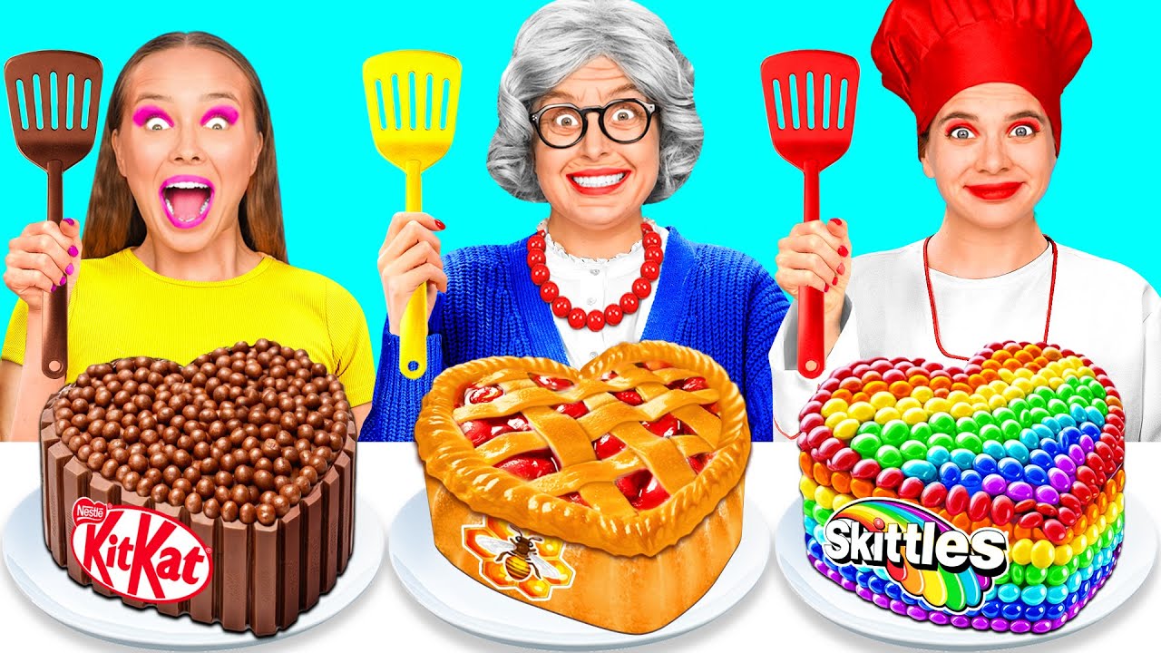 Me vs Grandma Cooking Challenge | Who Wins the Cooking War by BaRaFun Gold Challenge