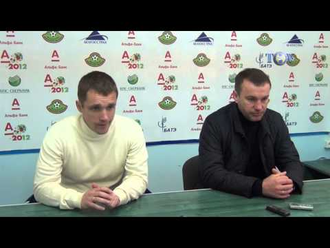 25.11.2012_БАТЭ - Шахтер. Пресс-конференция