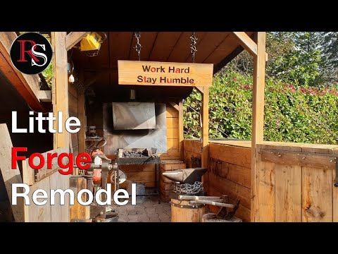 Little Forge Remodel - Blacksmithing Video