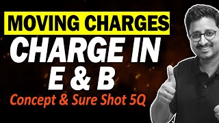 JEE 2026: CHARGE MOVING in Magnetic & Electric Field 🔥 | CONCEPT & 5Q EXPECTED | Eduniti | Mohit Sir