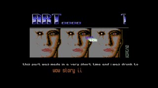 C64 Demo - WOW Story 2 [1992] by Warriors of the Wasteland