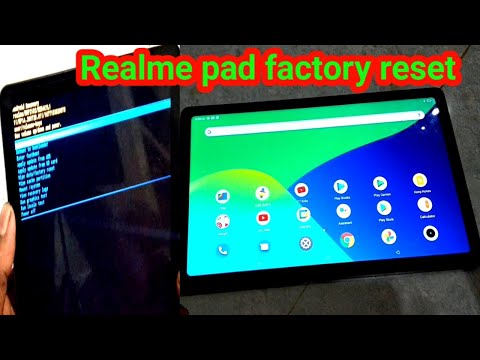 Realme rmp2102 pattern unlock ll Realme pad factory reset