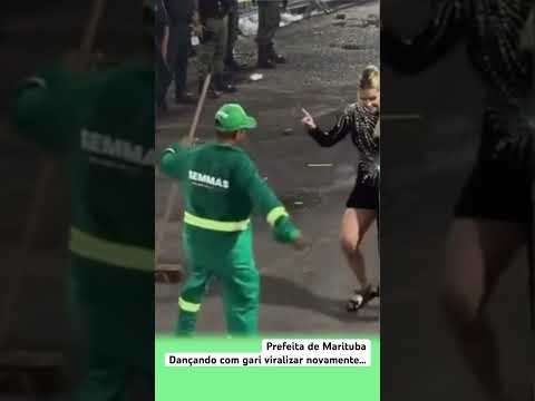 Prefeita de Marituba Dançando com gari viralizar novamente…