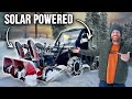 World's First ALL-ELECTRIC Snow Blower