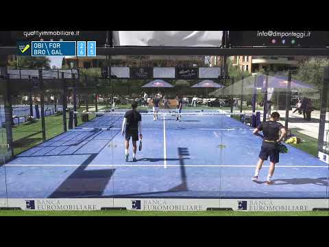 OBINO\FORMILLI VS BROCCATELLI\GALLO - OTTAVI DI FINALE 4' TAPPA TOUR DI ROMA - CIRCOLO PADEL PARK
