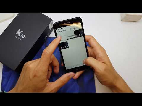 How to make a screenshot on LG K10 2017