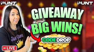 🔴🟣 DROP CODE GIVEAWAY TODAY AND BIG WINS! on PUNT Social Casino 🔴🟣