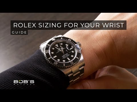 Rolex Sizes - Find the Right Size for Your Wrist | Bob's Watches