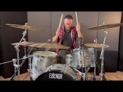 Ebenor Percussion | Heavy Feather aluminum shells drum kit