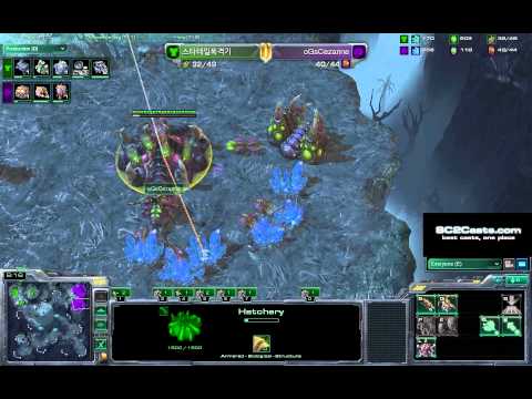 STBomber (T) VS oGsCezanne (Z) G3 [SK Champs] Starcraft 2