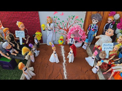 Barbie Doll All Day Routine In Indian Village/Sita Ki Kahani Part-192/Barbie Doll Bedtime Story