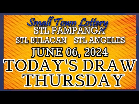 STL BULACAN, STL PAMPANGA, STL ANGELES RESULT TODAY DRAW  JUNE 06, 2024