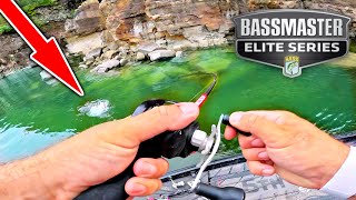 1 IN A MILLION Fish Catch sends me WAY Up the Leaderboard! (Bassmaster Elite Series Tenkiller)