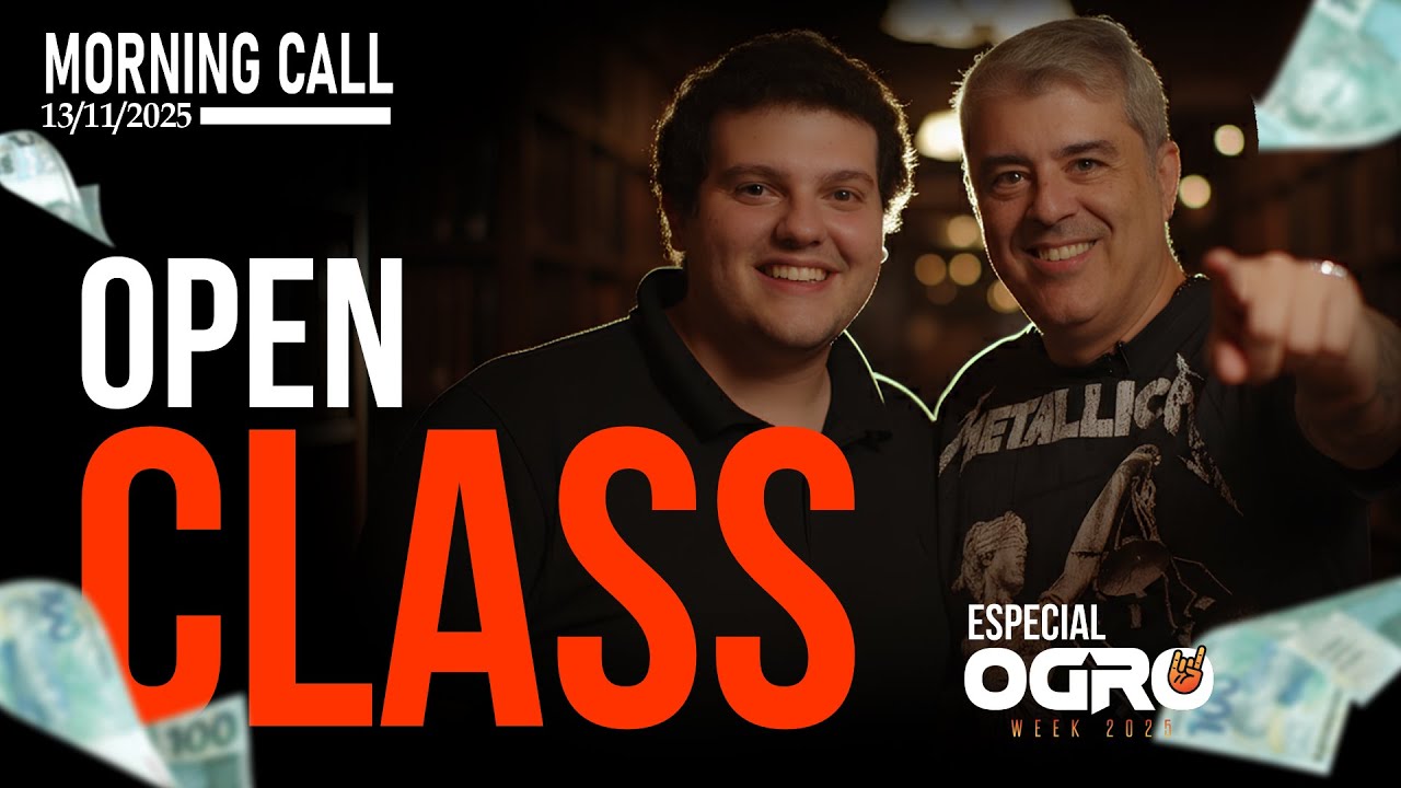 OPEN CLASS | Morning Call - Quinta-feira, 13/11/2025
