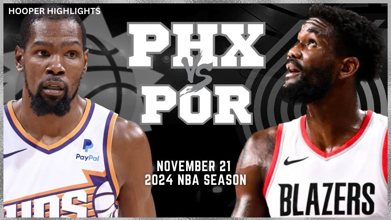 22.11.2023 | Phoenix Suns 120-107 Portland Trail Blazers