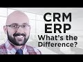 CRM Vs ERP What S The Difference