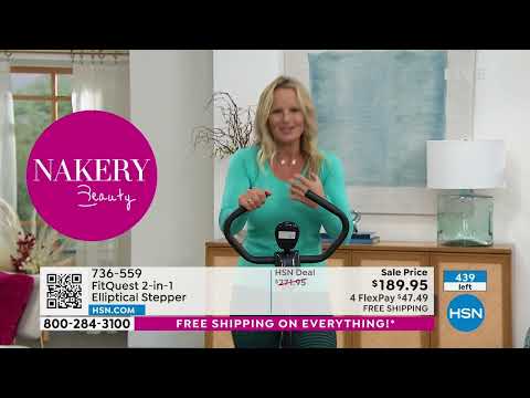 FitQuest 2in1 Elliptical Stepper