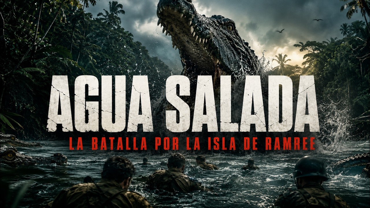 Agua Salada: La Batalla por la Isla de Ramree PELÍCULA COMPLETA | Películas de Monstruos Gigantes