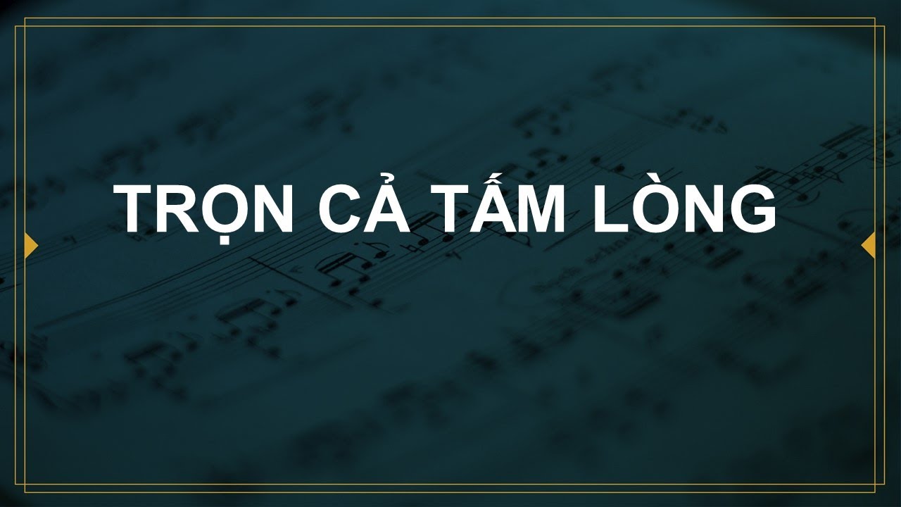 BEAT - Trọn Cả Tấm Lòng - Tôn Vinh Chúa Hằng Hữu 002 - Karaoke Tin Lành