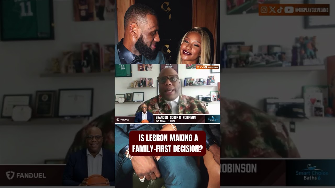 Is LeBron Making A Family-First Free Agency Decision? 🤔 | Scoop B Breakdown