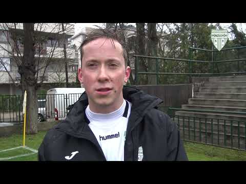 Pénzügyőr SE - Pestszentimrei SK 2-0. Biró Ákos, első gólunk szerzője nyilatkozott