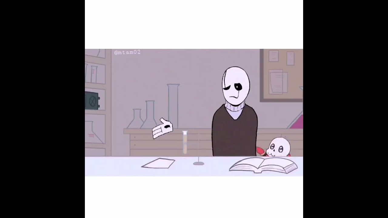 ガスター博士と骨兄弟【UNDERTALE】 #Shorts