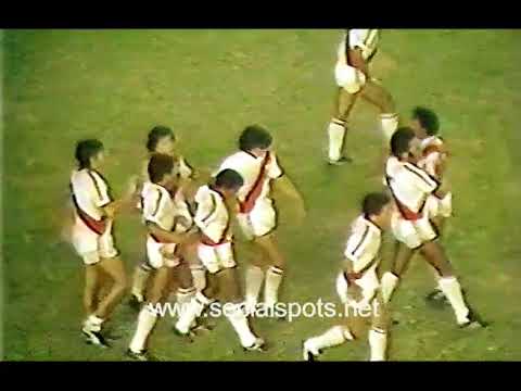 PERÚ (2) – (1) PALMEIRAS. Partido amistoso. Gol de Julio César Uribe