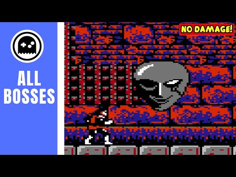 Castlevania II Simon's Quest (NES) - All Bosses - (No Damage)
