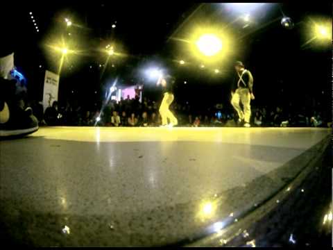 Juste Debout Spain 2012 Locking Prelim Izaskun & Roger (BC 'N'LOCK)