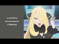 Pokemon Cynthia Scenepack