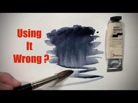 Payne's Grey Watercolour - ARE YOU USING IT WRONG ?