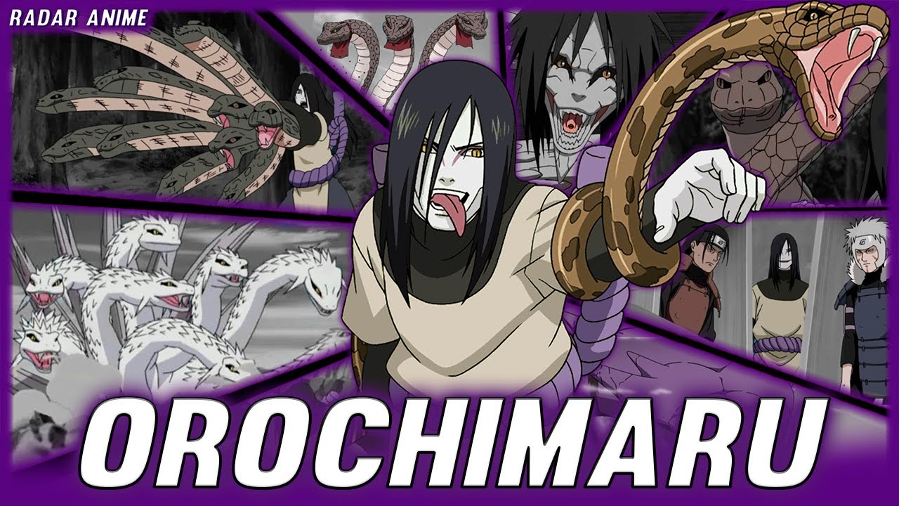 TODOS OS PODERES DO OROCHIMARU